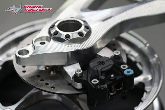 SHARKFACTORY アルミCNCスイングアーム ディスクブレーキコンバート【カラーオーダー見積り】