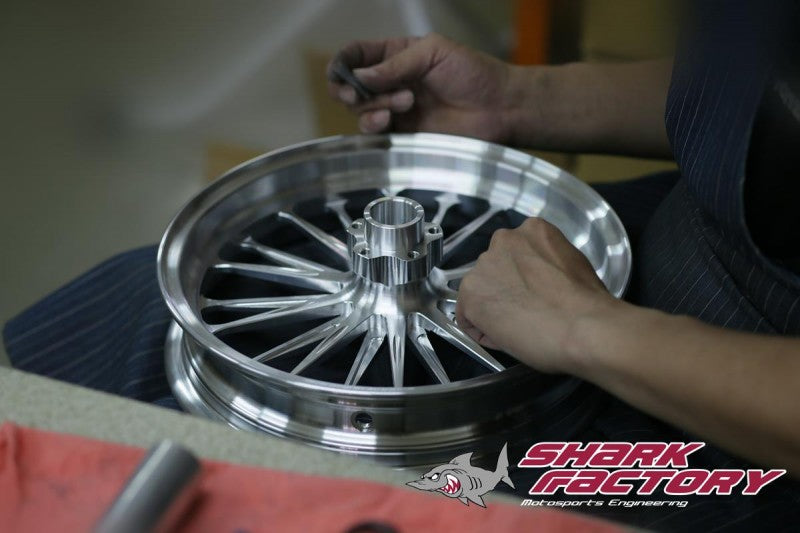 SHARKFACTORY 鍛造アルミホイール フロントC/E/Fタイプ【カラーオーダー見積り】