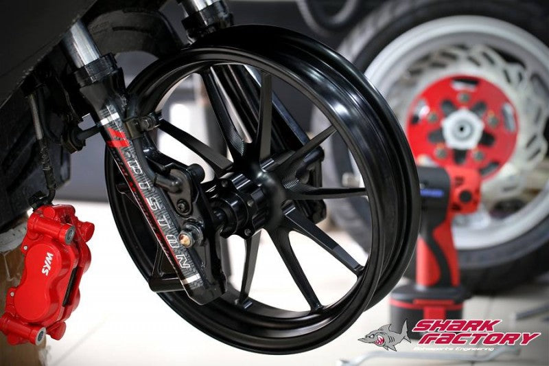 SHARKFACTORY 鍛造アルミホイール フロントC/E/Fタイプ【カラーオーダー見積り】