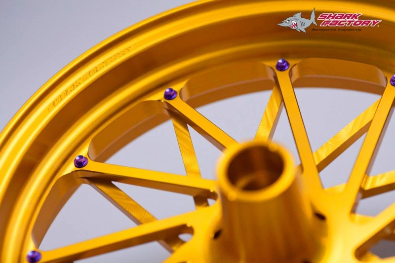SHARKFACTORY 鍛造アルミホイール フロントGタイプ【カラーオーダー見積り】