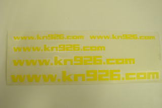 WWWKN926ステッカー(黄)