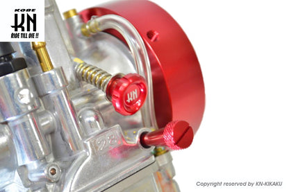 アルミCNCアイドルスクリュー【レッド】ビッグキャブ用