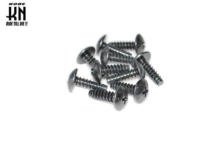 鉄タップスクリュー黒 【5mm16mm】