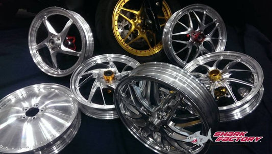 SHARKFACTORY 鍛造アルミホイール フロントRF-W/Xタイプ【カラーオーダー見積り】