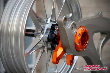 SHARKFACTORY アルミCNCスイングアーム ディスクブレーキコンバート【カラーオーダー見積り】