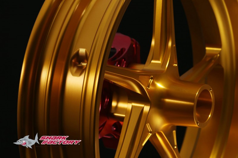 SHARKFACTORY 鍛造アルミホイール フロントSMAX/FORCE 13インチタイプ【カラーオーダー見積り】