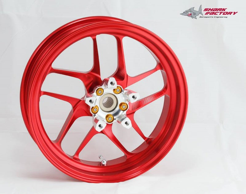 SHARKFACTORY 鍛造アルミホイール フロントSMAX/FORCE 13インチタイプ【カラーオーダー見積り】