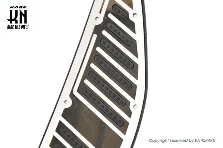 RCB ステンレスフロアマット【AEROX125/155,NVX125/155】クロームメッキ