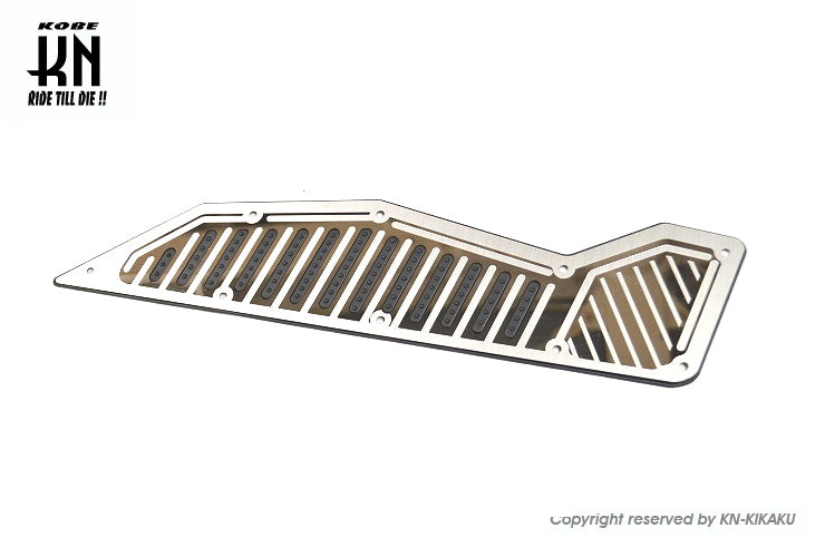 RCB ステンレスフロアマット【NMAX125/155】クロームメッキ