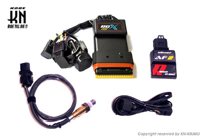 aRacer(アレーサー)【RC MiniX コンプリートECU】+【AF2 ワイドバンドO2センサーLSU4.9付属 空燃比モジュール】【グロム(5速ミッション)2021〜2023/6】