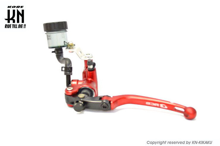 RCB 鍛造ラジアルポンプマスターシリンダー【S1】14mm【左】レッド