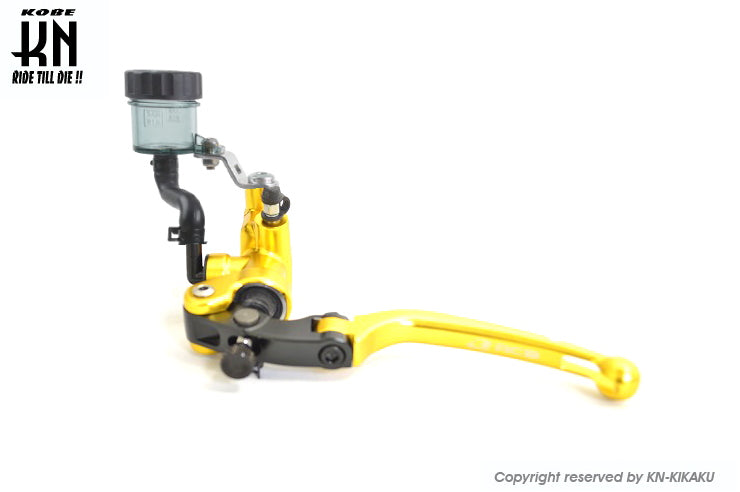 RCB 鍛造ラジアルポンプマスターシリンダー【S1】14mm【左】ゴールド