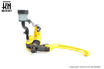 RCB 鍛造ラジアルポンプマスターシリンダー【S1】14mm【左】ゴールド