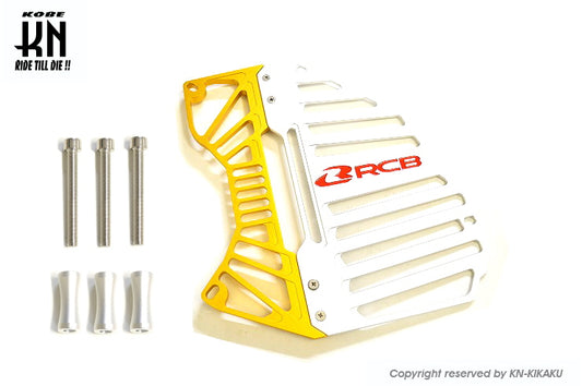 RCB アルミCNCラジエーターカバー【NMAX125/155】シルバー/ゴールド
