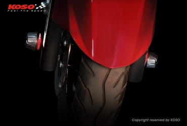 KOSO 汎用アクスルスライダー 【ブルー】