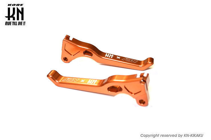 NCY+KN企画 ブレーキレバー【ZOOMER】オレンジ
