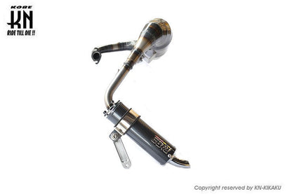 RRGS DIOチャンバー【縦型エンジン用】125cc【左出し】