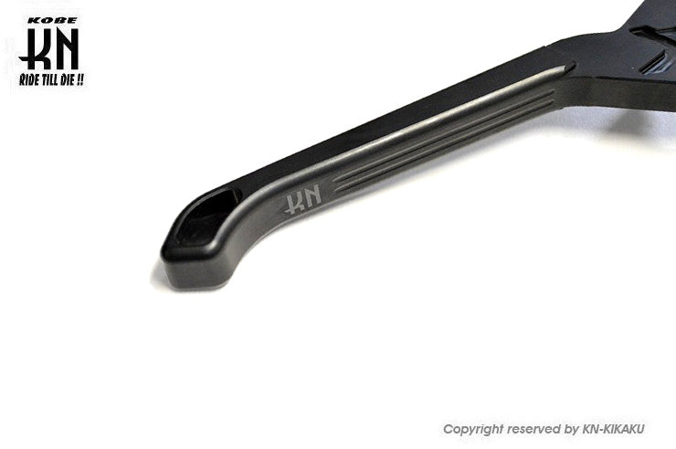 KNデュアルカラーレバー2【アドレスV125】マットブラック/ブラック
