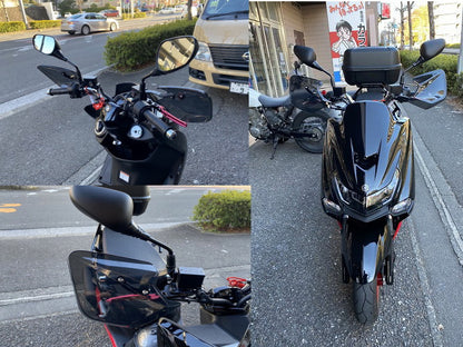 汎用ナックルバイザー【ミラー穴固定タイプ】