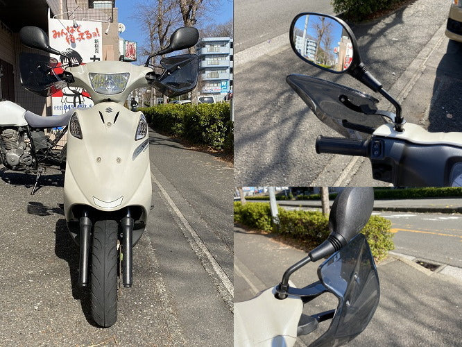 汎用ナックルバイザー【ミラー穴固定タイプ】