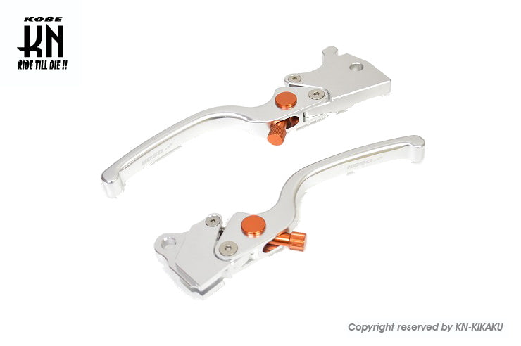 KOSO 調整式ブレーキレバー 廉価版【シグナスX1/2/3型】シルバー