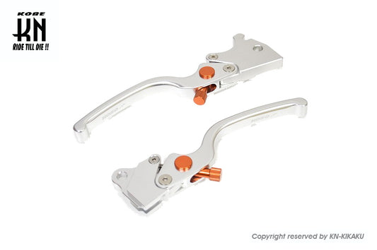 KOSO 調整式ブレーキレバー 廉価版【シグナスX1/2/3型】シルバー