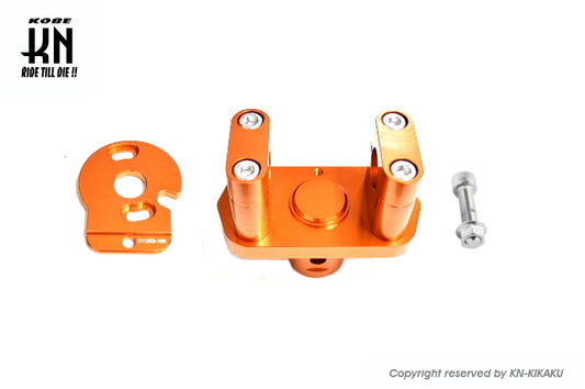 NCY ハンドルポスト+メーターブラケット【ZOOMER/AF58】KN企画別注セット【オレンジ】