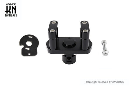 NCY ハンドルポスト+メーターブラケット【ZOOMER/AF58】KN企画別注セット【ブラック】