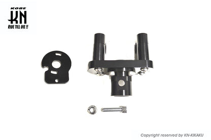 NCY ハンドルポスト+メーターブラケット【ZOOMER/AF58】KN企画別注セット【ブラック】