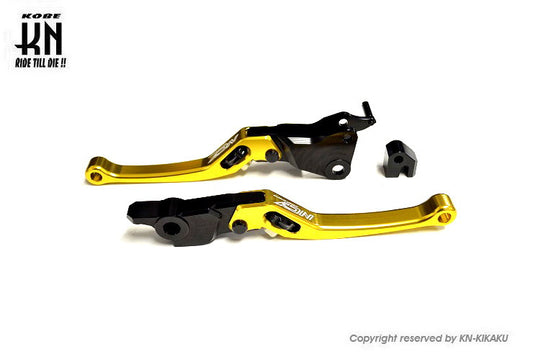 NCY 調整式ブレーキレバー【シグナス6型グリファス/GRYPHUS/UBS】ゴールド