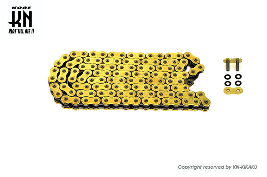 CZ ゴールドチェーン 【520-120コマ】シールチェーン