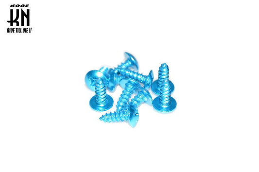 アルミタップスクリュー 4mm 【ブルー】