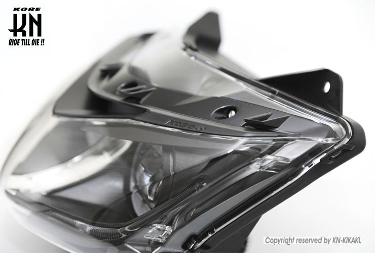 KOSO LEDプロジェクターヘッドライト シグナスX5型【B8S/B2J】