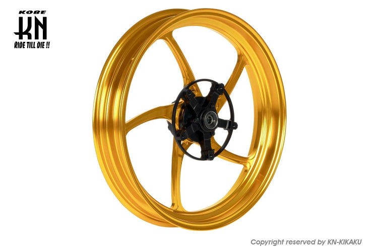 MOS 鍛造ホイール前後セット【YZF-R125/R15/MT125】ゴールド