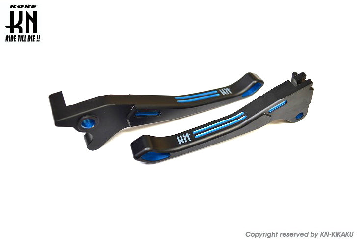 デュアルカラーレバーディスク2【ライブディオ/SR/ZX AF35】マットブラック/ブルー