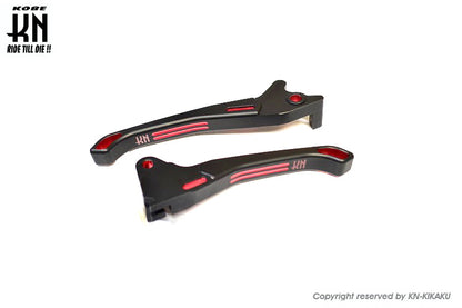 デュアルカラーレバーディスク2【ライブディオ/SR/ZX AF35】マットブラック/レッド