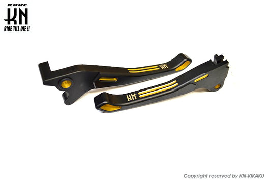 デュアルカラーレバーディスク2【ライブディオ/SR/ZX AF35】マットブラック/ゴールド