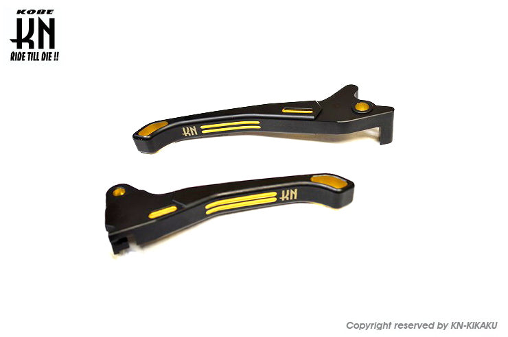 デュアルカラーレバーディスク2【ライブディオ/SR/ZX AF35】マットブラック/ゴールド