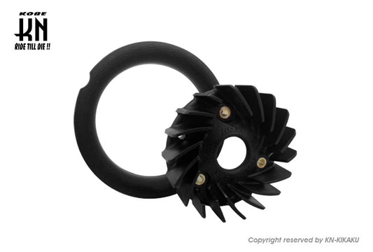 スーパーフロークーリングファン 軽量強化ファン+ファンガイド【マジェS/Force】ブラック