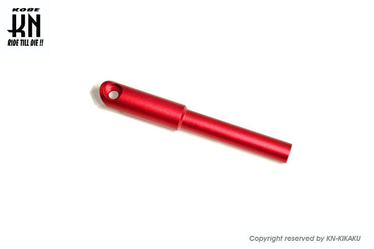 RCB ALLOYバックミラー用コンバージョンショートステー【アルミCNC/レッド】1本