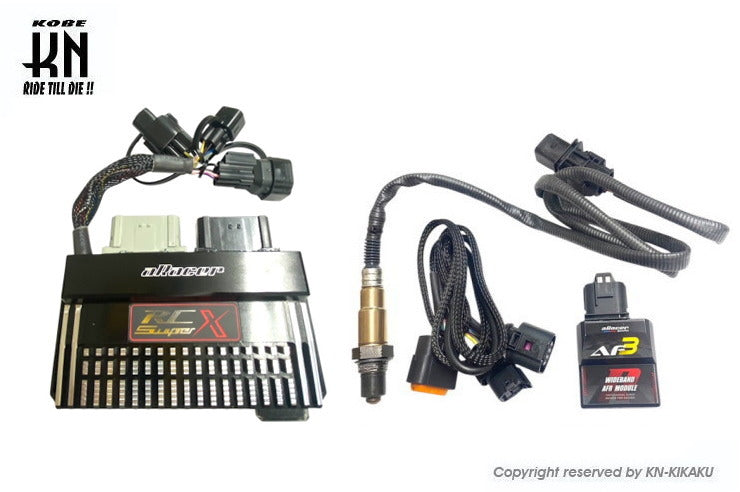 aRacer(アレーサー)【RC SuperX コンプリートECU】+【AF3 ワイドバンドO2センサーLSU4.9付属 空燃比モジュール】CBR250RR(2020-)