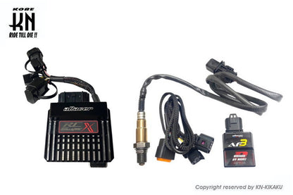 aRacer(アレーサー)【RC SuperX コンプリートECU】+【AF3 ワイドバンドO2センサーLSU4.9付属 空燃比モジュール】YZF-R125/XSR125/MT125国内仕様