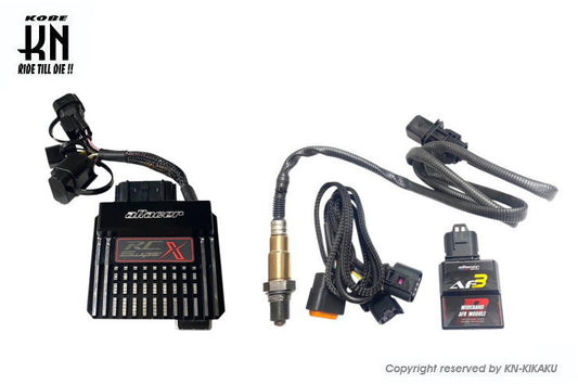 aRacer(アレーサー)【RC SuperX コンプリートECU】+【AF3 ワイドバンドO2センサーLSU4.9付属 空燃比モジュール】YZF-R125/XSR125/MT125国内仕様