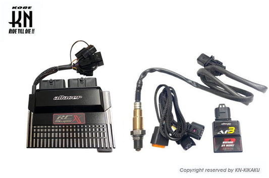 aRacer(アレーサー)【RC SuperX コンプリートECU】+【AF3 ワイドバンドO2センサーLSU4.9付属 空燃比モジュール】ZX-4RR