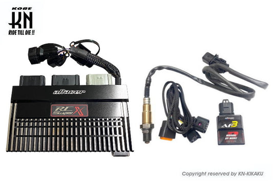 aRacer(アレーサー)【RC SuperX コンプリートECU】+【AF3 ワイドバンドO2センサーLSU4.9付属 空燃比モジュール】CBR250RR(2023-)/105PINS ECU(日本仕様)