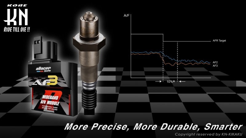 aRacer(アレーサー)【限定ローズゴールドカラー RC SuperX コンプリートECU】+【AF3 ワイドバンドO2センサーLSU4.9付属 空燃比モジュール】YZF-R125/XSR125/MT125国内仕様