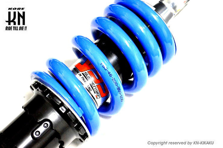 YSS 強化リアショック 215mm YSS 【ブルー】タイプ2【ジャイロX/ジャイロキャノピー】