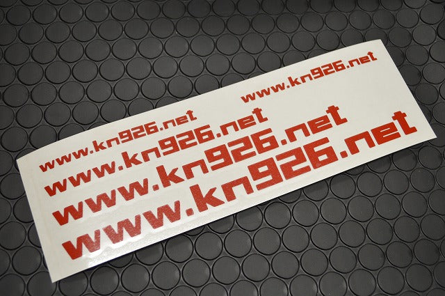 WWWKN926ステッカー【赤】