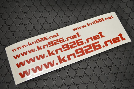 WWWKN926ステッカー【赤】