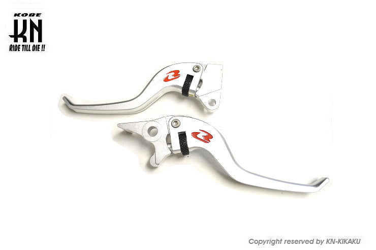 RCB 調整式ブレーキレバー【E-PLUS】【PCX125/150,ZOOMER-X】シルバー